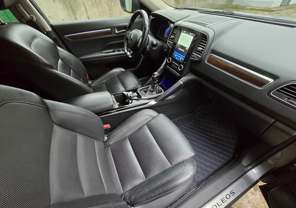 Renault Koleos cena 86900 przebieg: 86500, rok produkcji 2018 z Warszawa małe 781